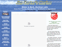 Tablet Screenshot of jimcartermarine.com